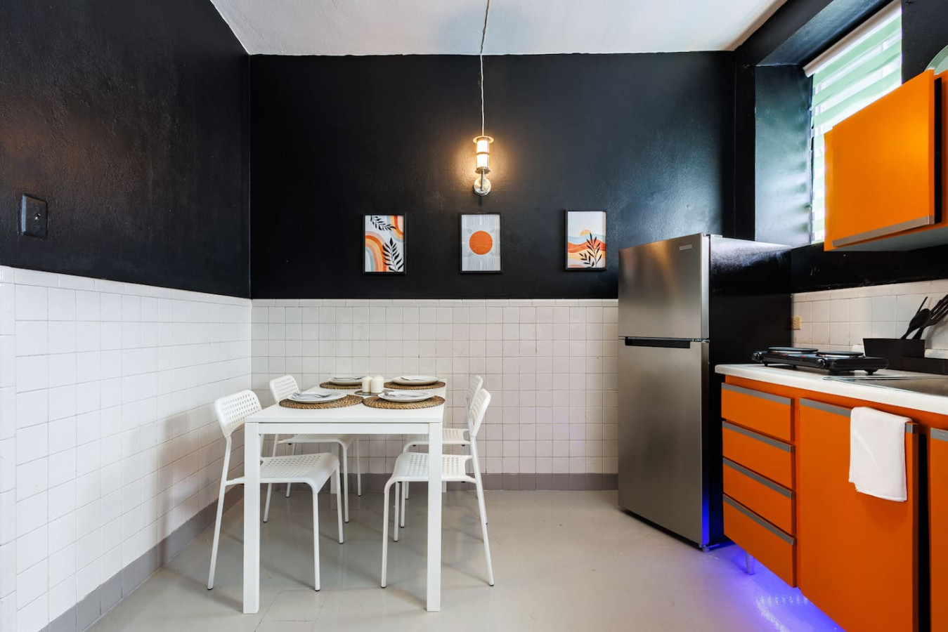 Dining view — Spain Lagoon | San Juan | Private Patio, Santurce