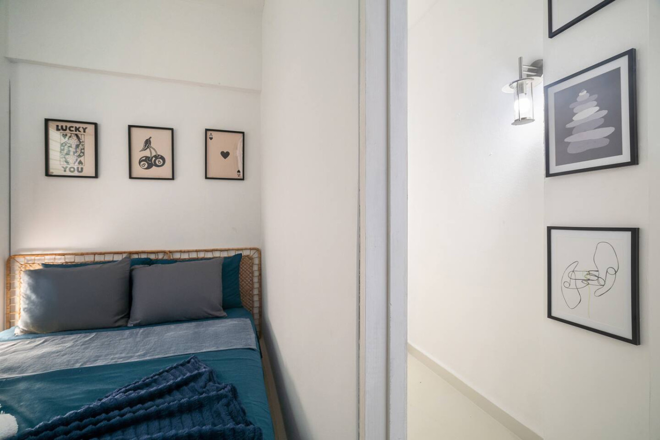 Bedroom view — Puerto House - Private Patio, Santurce