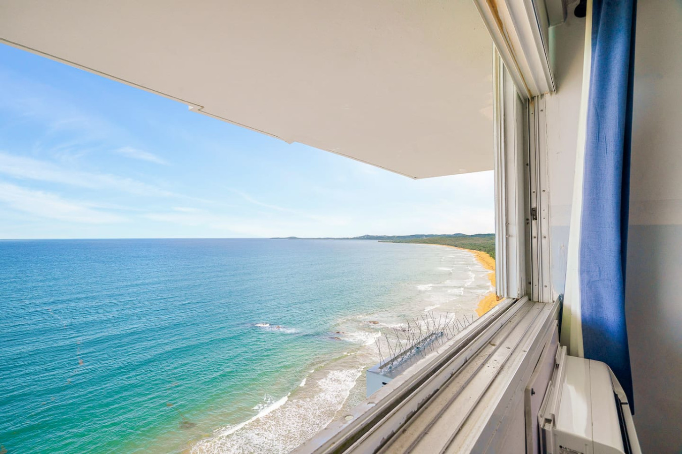 Ocean view from the balcony — Captain’s Beachfront Luquillo Beach House, Luquillo
