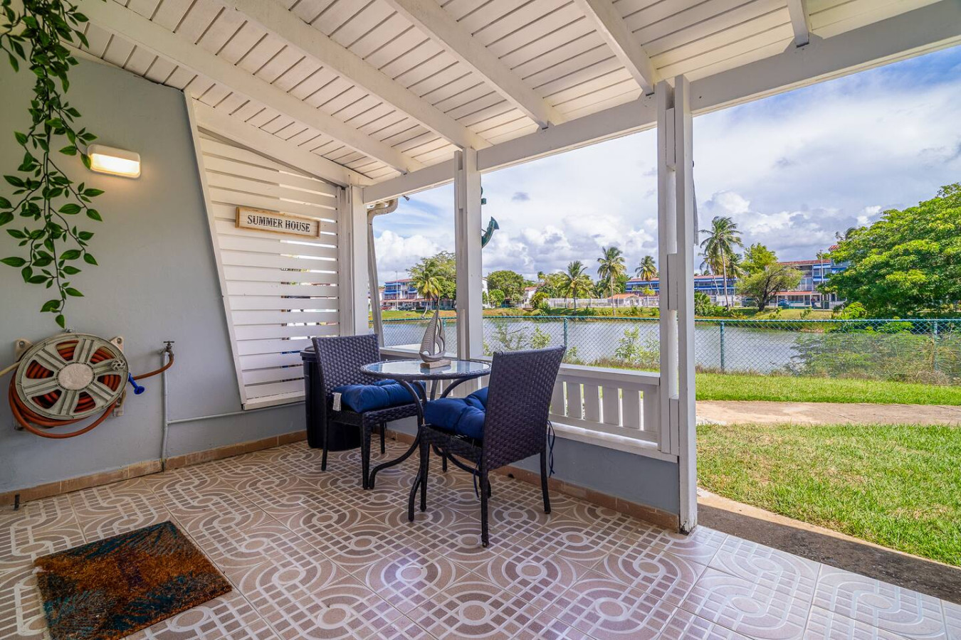 View of the ocean from the balcony of a vacation rental property in Puerto Rico (balcony 4) — Beach Villa Dorado Del Mar, Dor