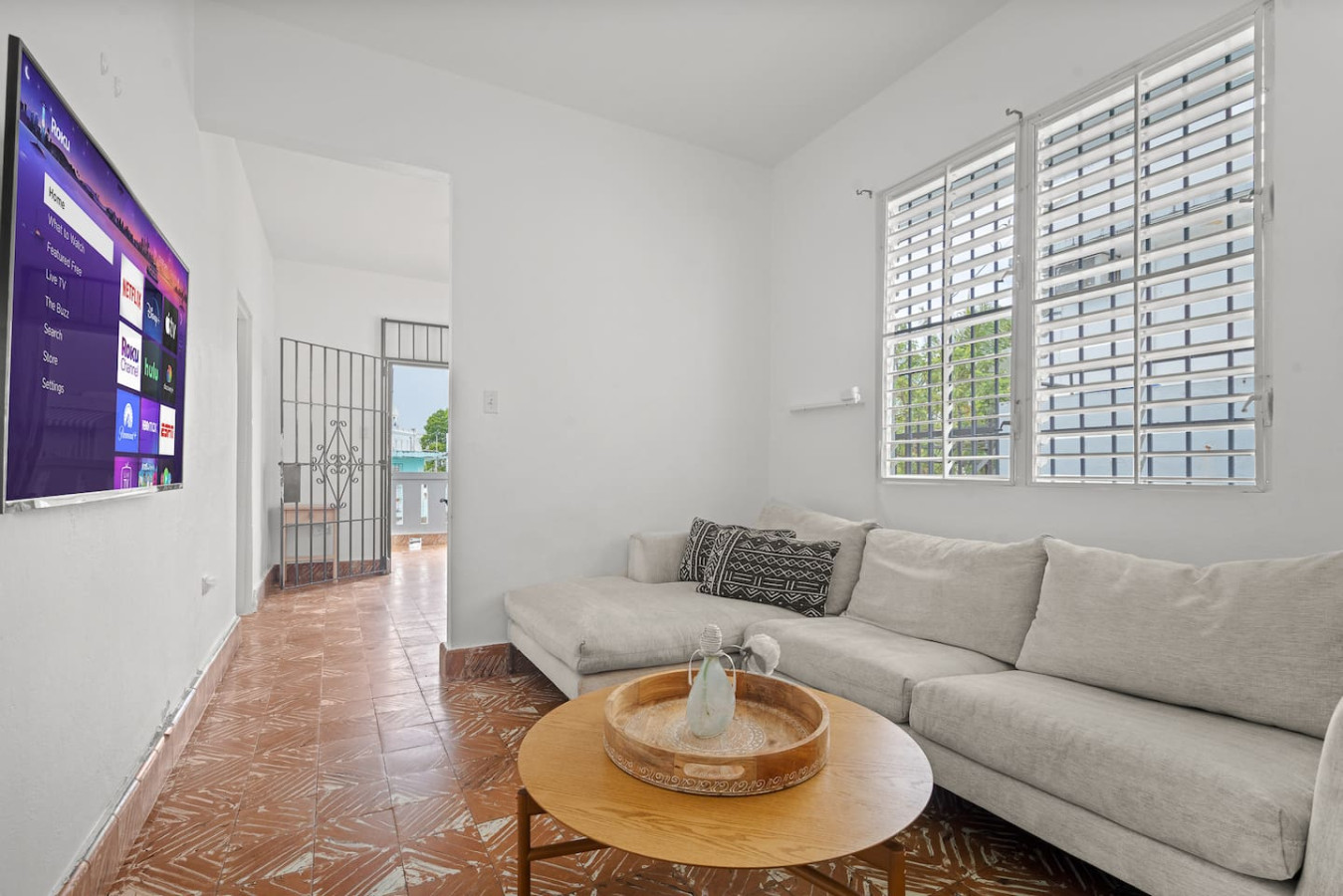 View of the ocean from the balcony (bedroom 2) — Sunkiss in puerto Rico San Juan 3 Bedroom, Santurce