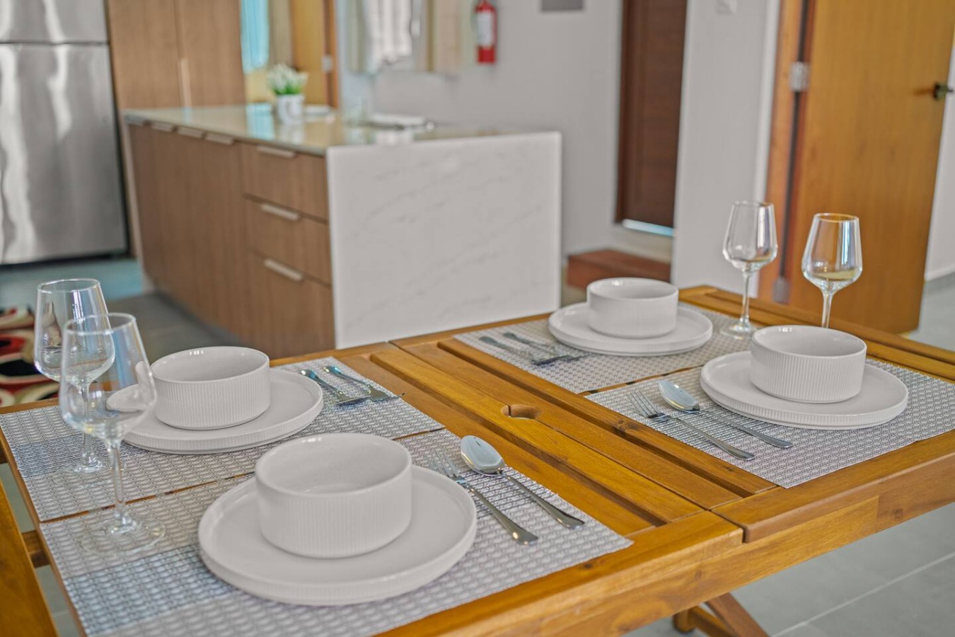 Dining view — The Galleria House | Private Patio Old San Juan, Old San Juan