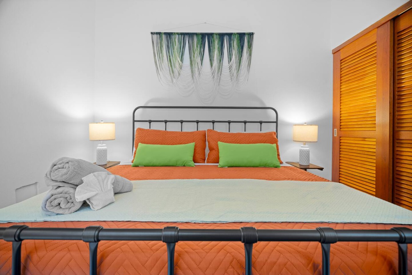 Bedroom with a bed and a view of the ocean — Bellavista Galleria | Old San Juan, Old San Juan