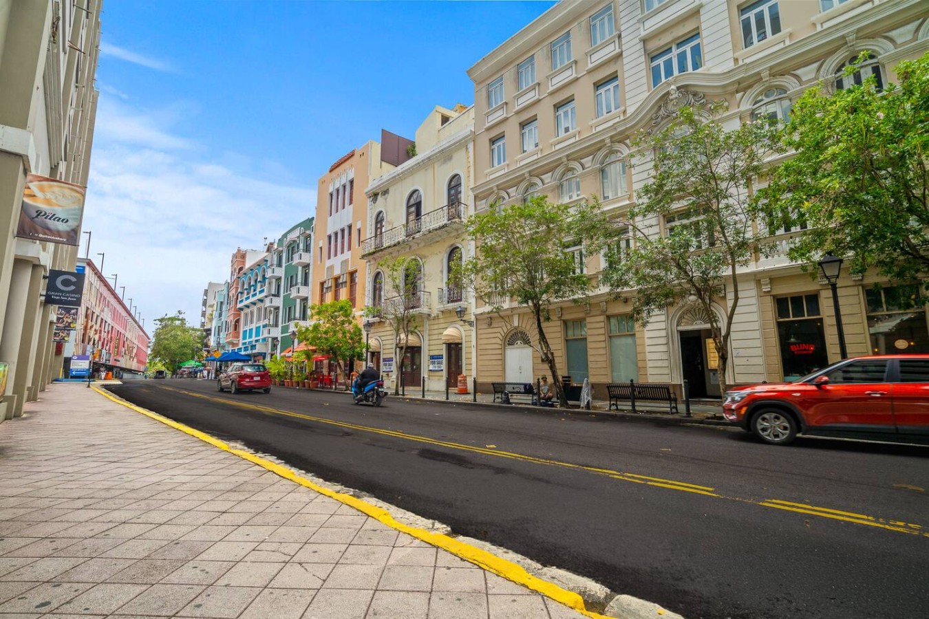 View of the street from the balcony of a vacation rental property in (other 2) — Bellavista Galleria | Old San Juan, Old San 