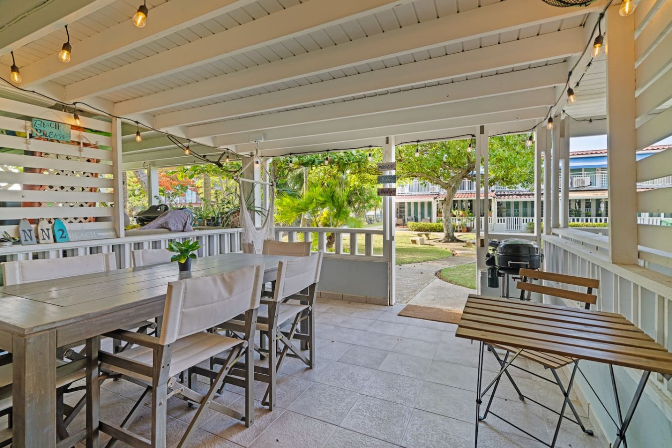 View of the ocean from the balcony of a vacation rental property in — Beachside Villa Dorado Pool Beach Access, Dorado