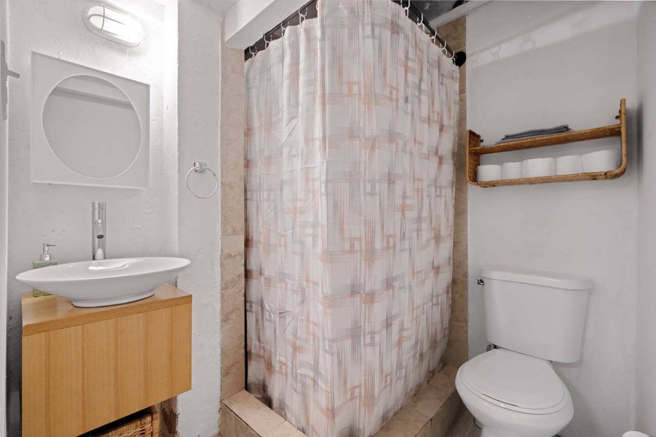 Bathroom at Historic Loft in the Heart of Old San Juan