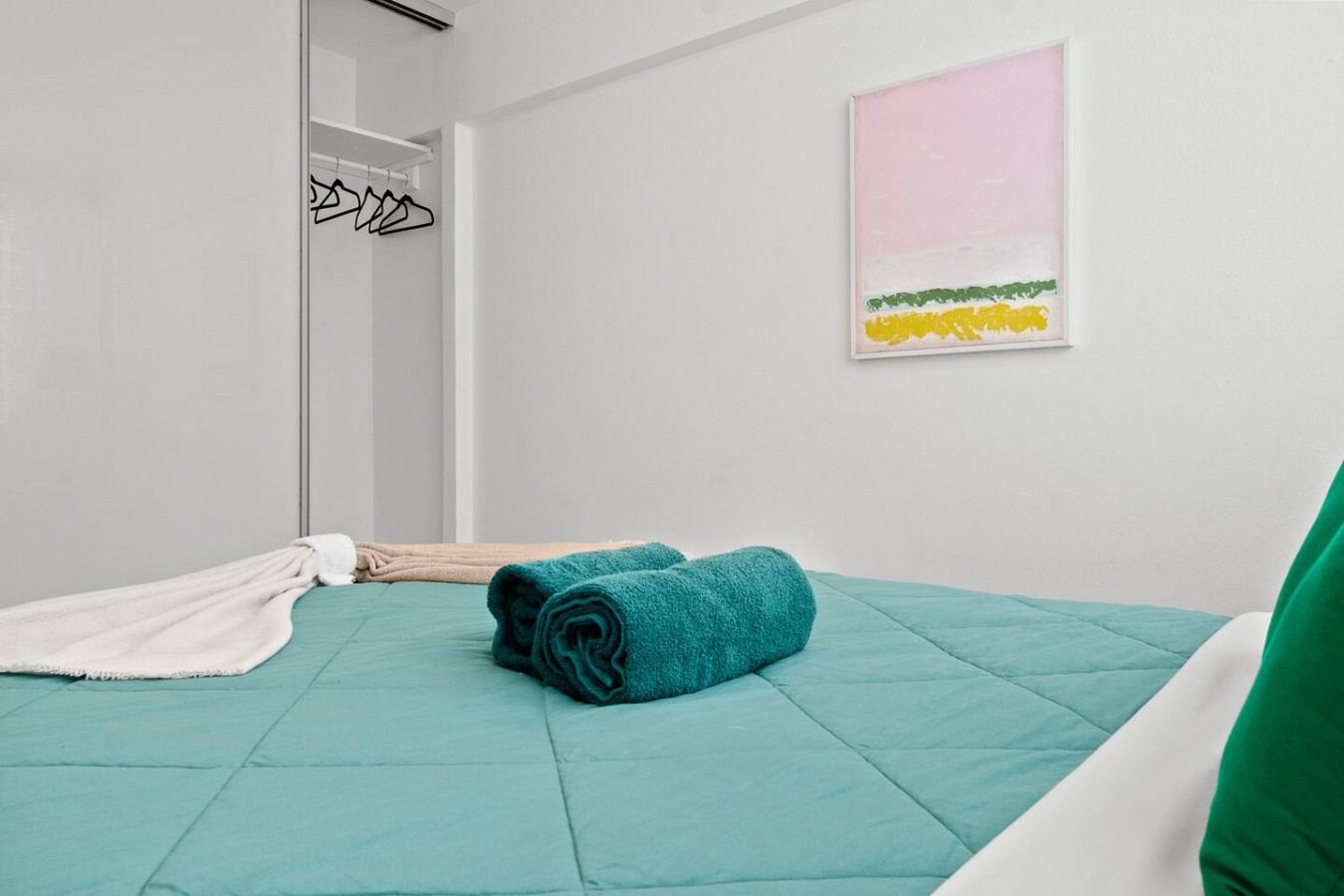 Bedroom view (bedroom 2) — Private Patio 2BR Near Ocean Park Beach, Santurce
