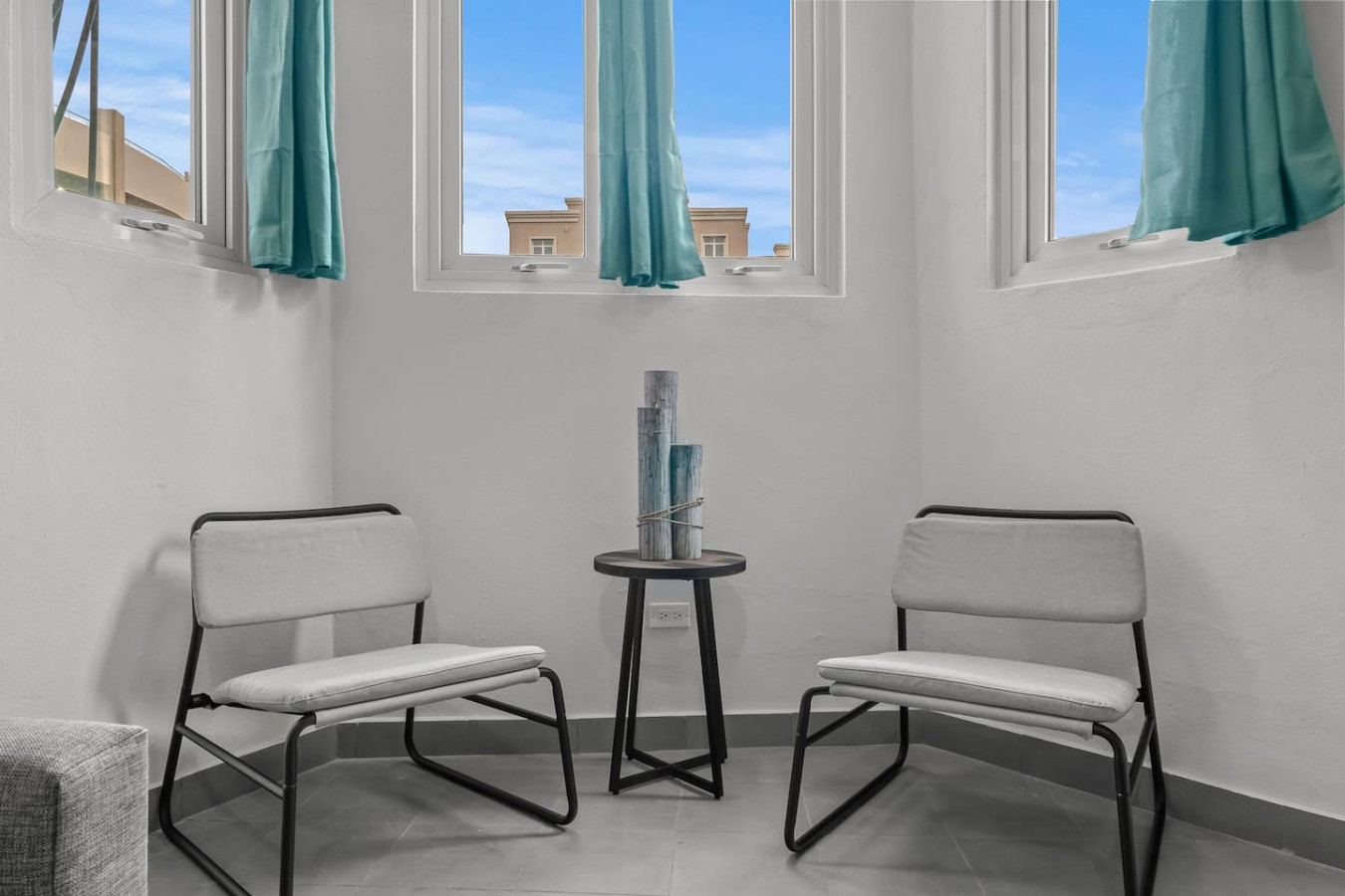 View of the ocean from the balcony of a vacation rental property in Puerto Rico — Casa Valencia | Old San Juan, Old San Juan