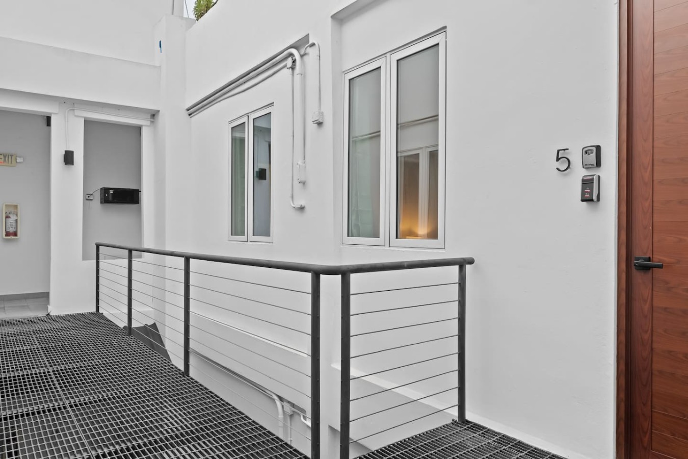 White building with a balcony — Casa Valencia | Old San Juan, Old San Juan