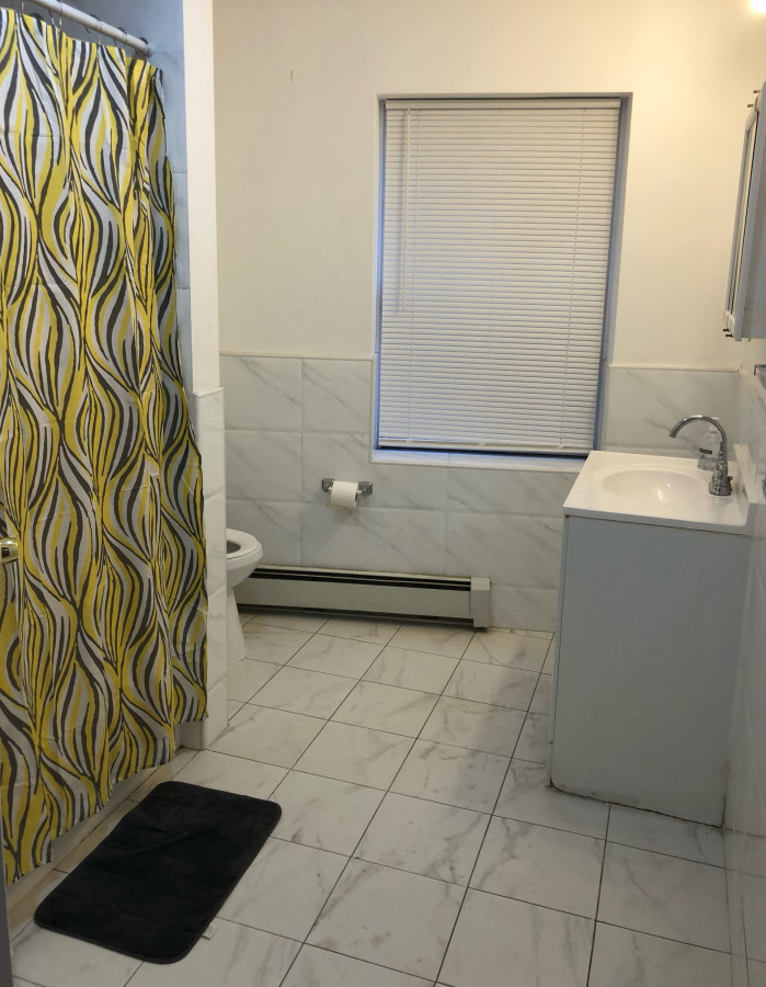 Large apartment, sleeps up to 8 people comfortably, direct NYC Manhattan train only 5 minute walk away