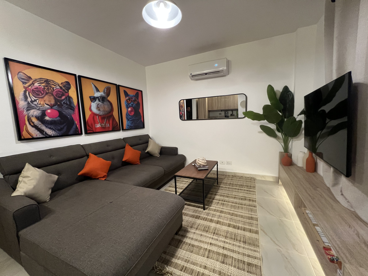 Bright 1 Bedroom Couple’s Escape in Madinaty, New Cairo – By Kemetland