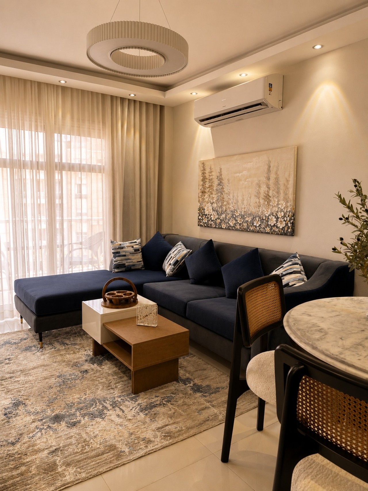 Bright 2-Bedroom Garden View Retreat in Madinaty, New Cairo – By Kemetland