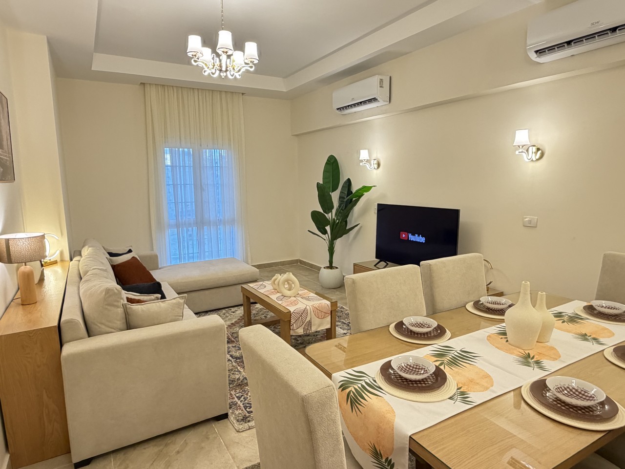 Chic 2BR Mediterranean Retreat in New Alamein – By Kemetland