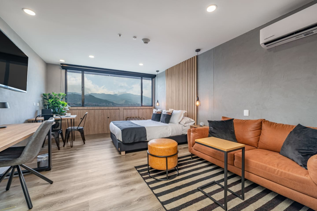✨Perfect Studio✨view+cowork+newbuilding+fastwifi - Medellín, Colombia