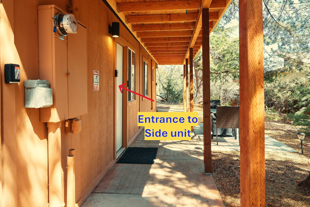 Sedona Studio W/D Patio Firepit