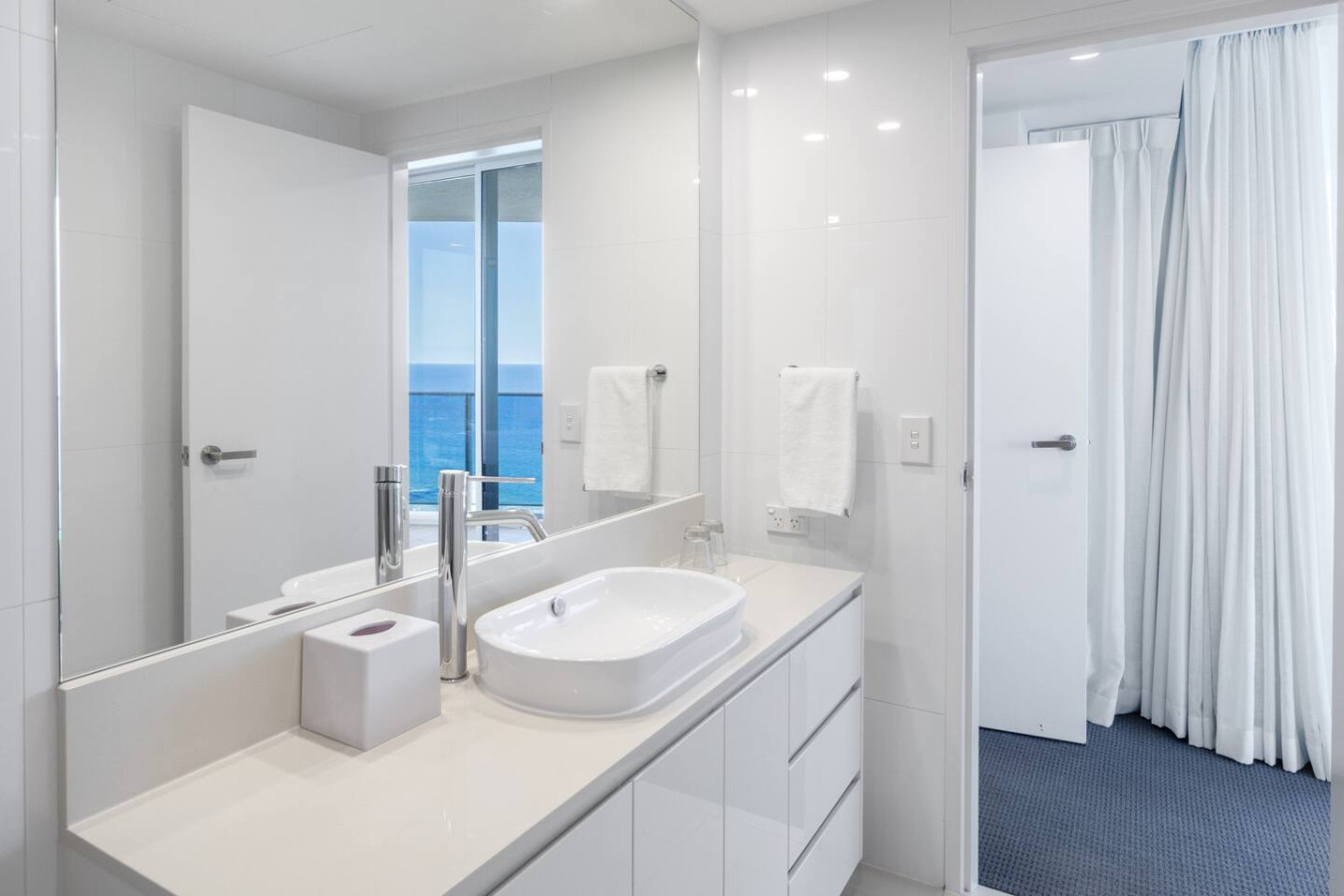 Experience comfort and convenience in our fully equipped bathroom.