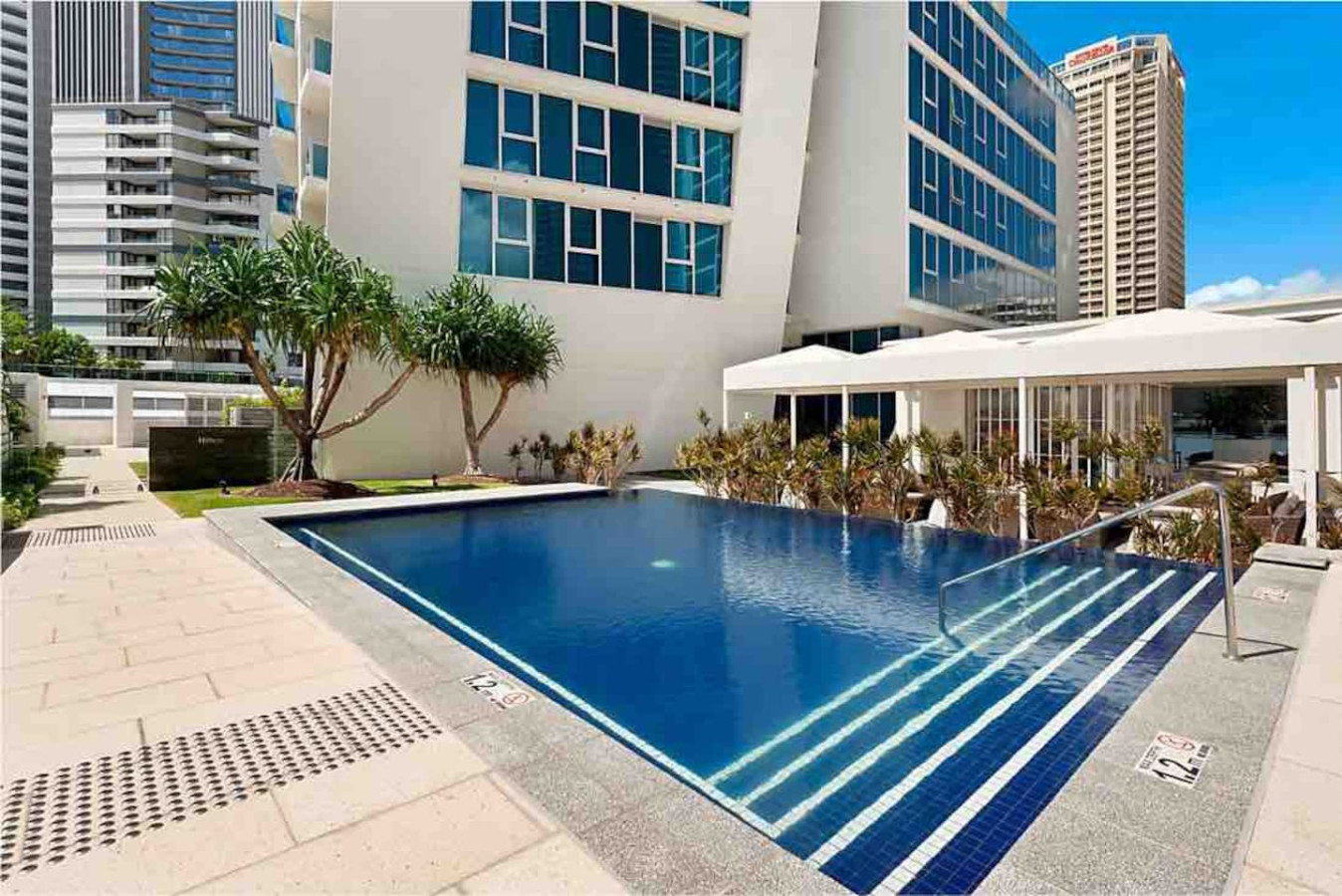 Dive into relaxation at our pristine pool.