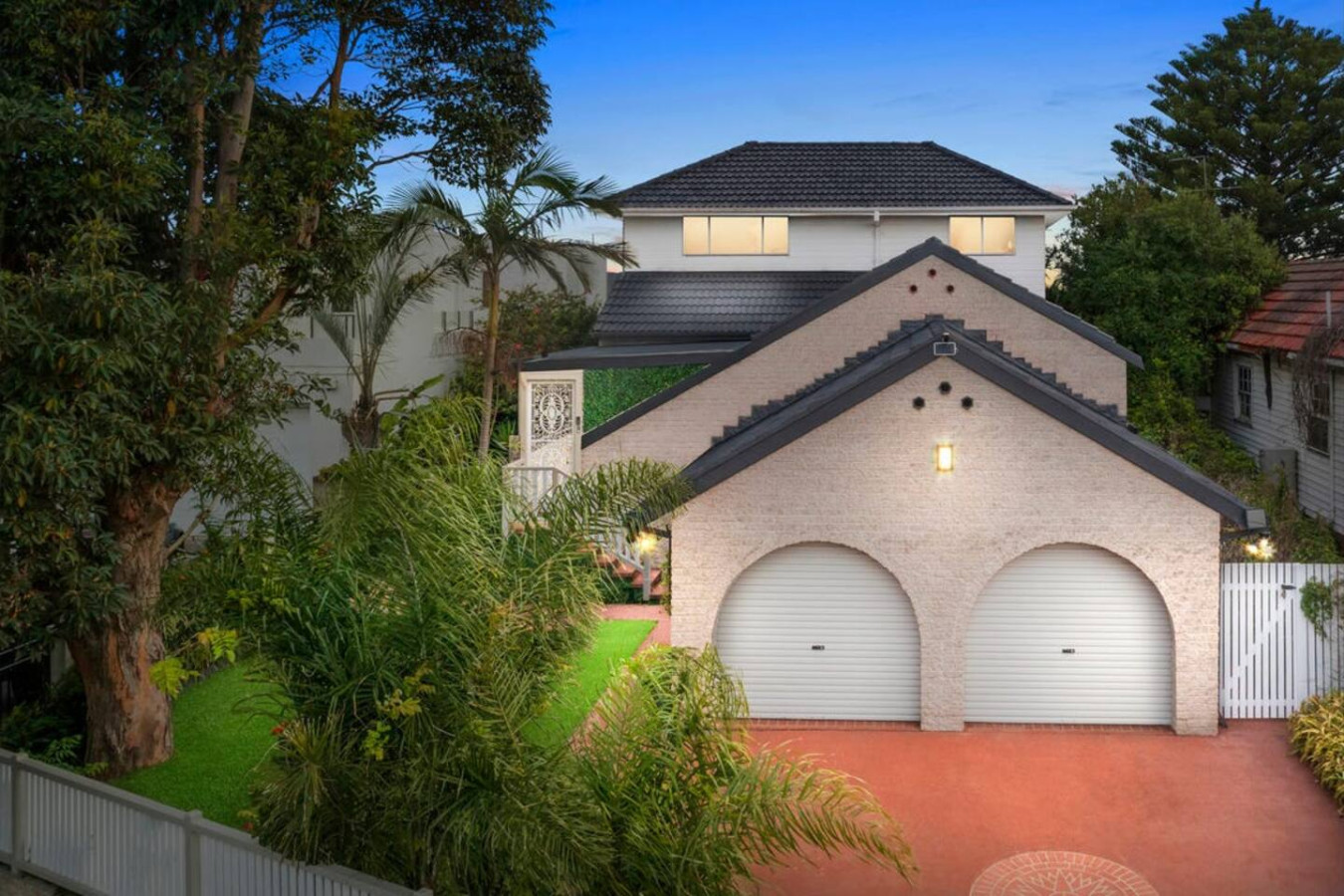 Captivating exterior view of the house.