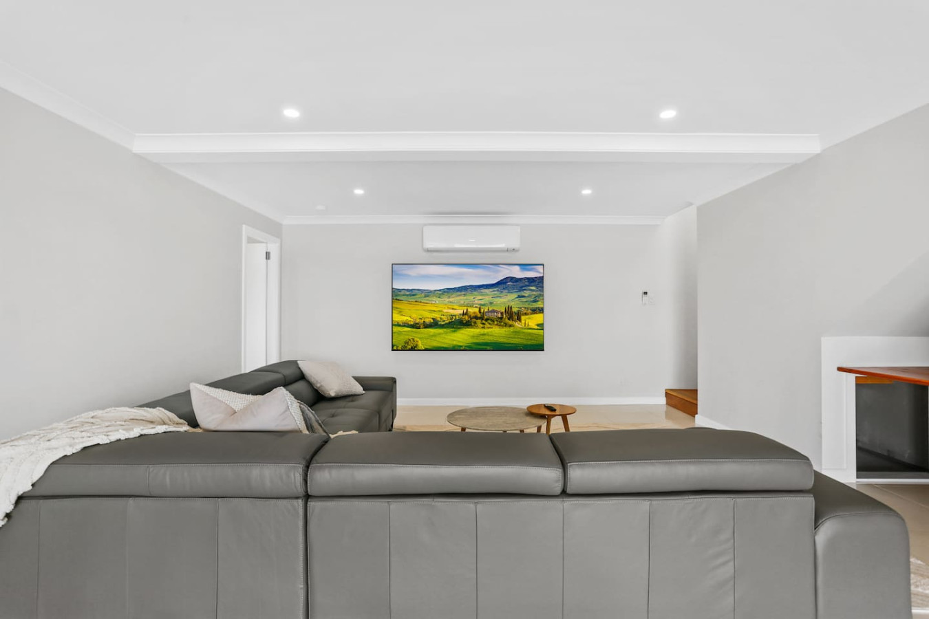 Comfortable and inviting living room space.