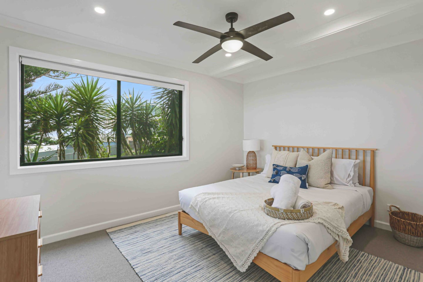 Relax in comfort with a breathtaking view from your bedroom.