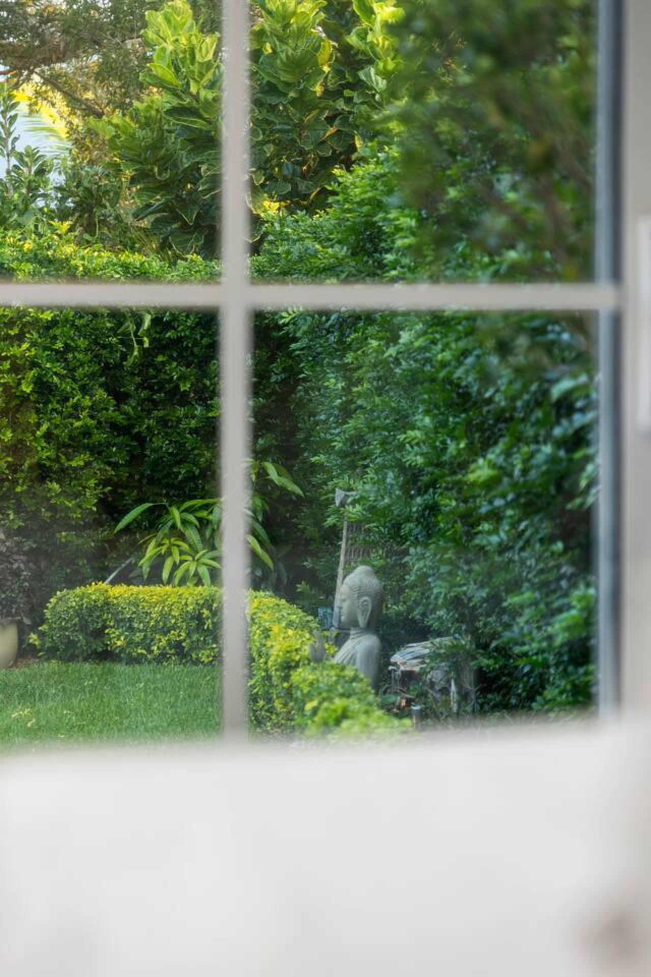 Enjoy the spacious, grassy backyard.