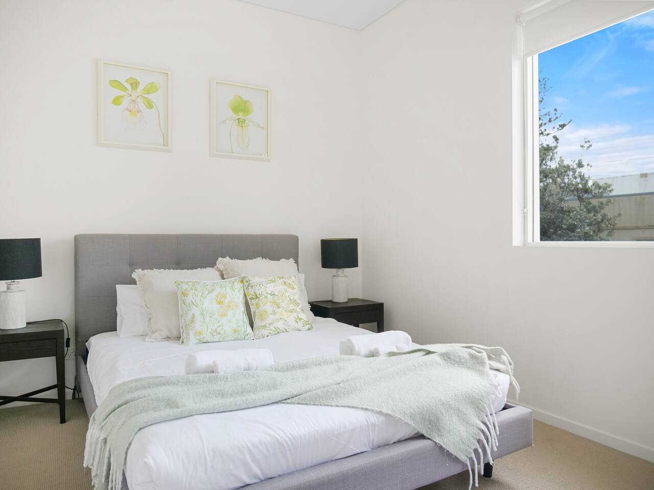 Get ready to sleep in our comfortable beds.