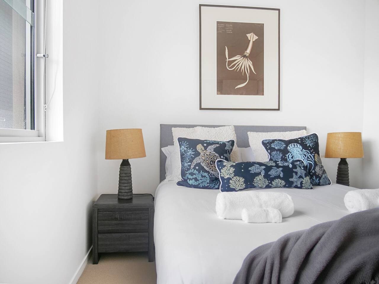 Cozy spaces for dreams. Each room a quiet nook for rest.