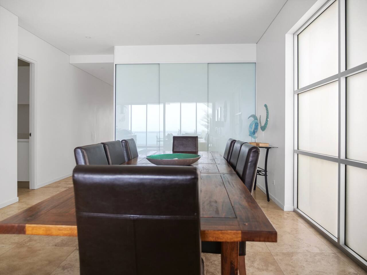 Open space for family time. Dine and relax together. Make our home yours. Welcome aboard!