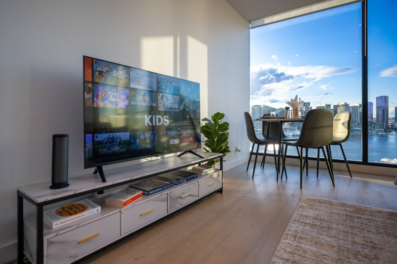 Cityscape Serenity: Where Home Meets Skyline Views