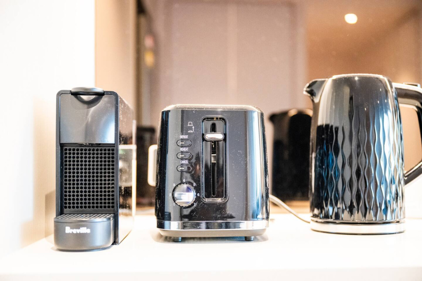 Essential Kitchen Comforts: Coffee, Toast, and Tea at Your Fingertips