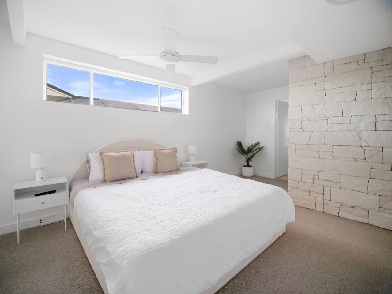 Sleep luxuriously in our king-sized bed.