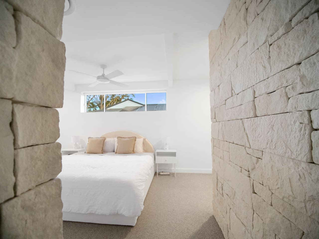 Sleep luxuriously in our king-sized bed.