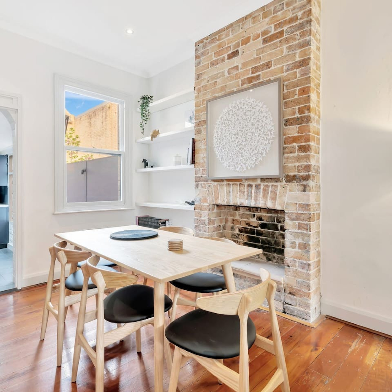 Stylish dining space perfect for meals and conversations – By Superhostly