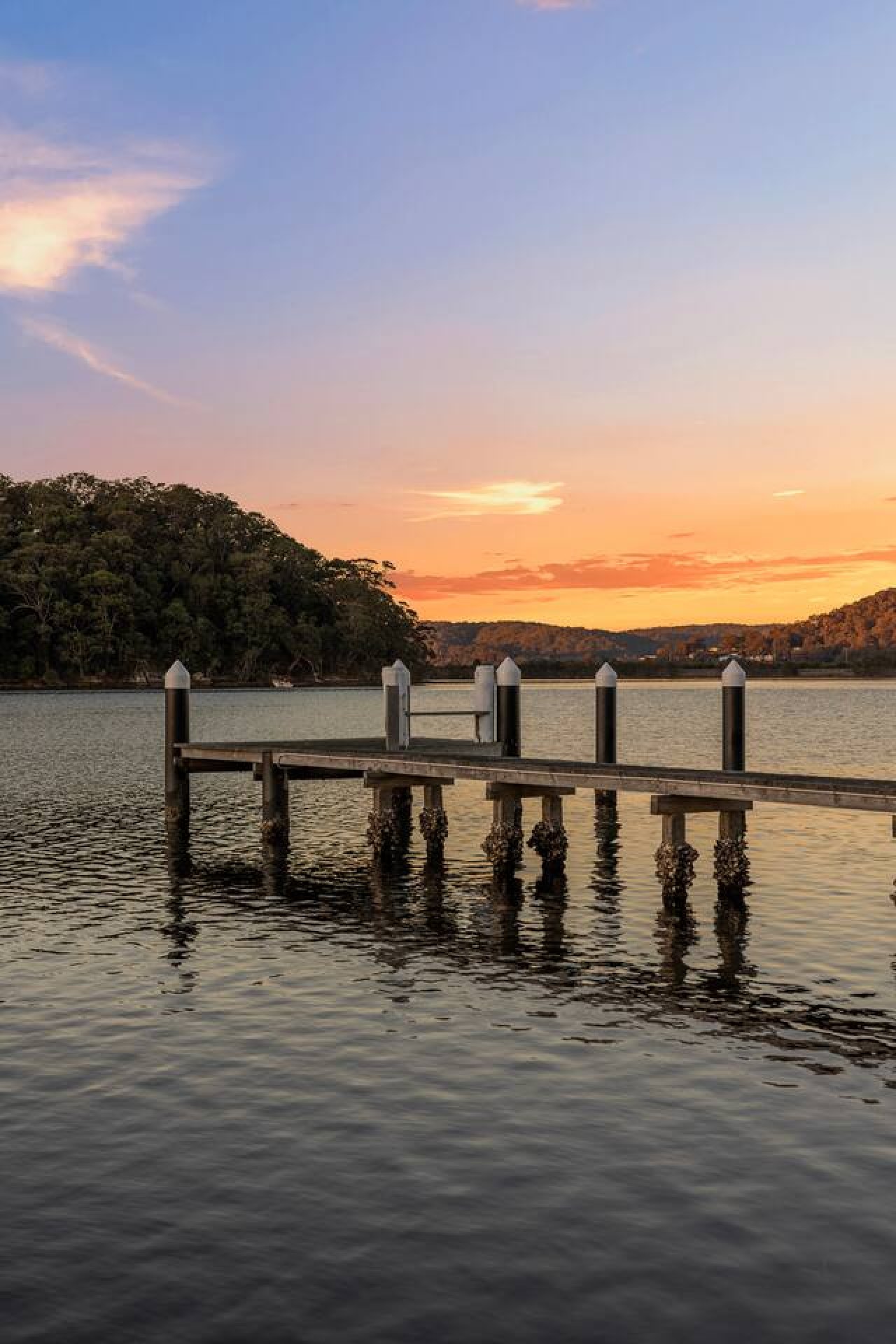 Private Jetty. Park your boat or try your luck with some fishing.