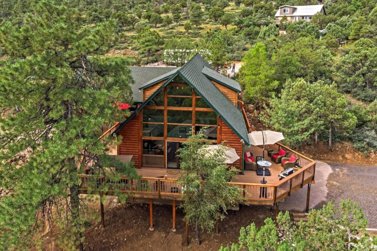 Charming Cabin With Scenic Views And Spacious Decks - Cozy Family Retreat - Pine, AZ