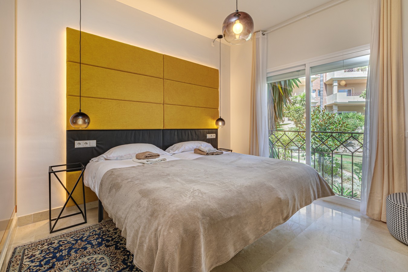 Main bedroom with fitted wardrobes and en-suite bathroom