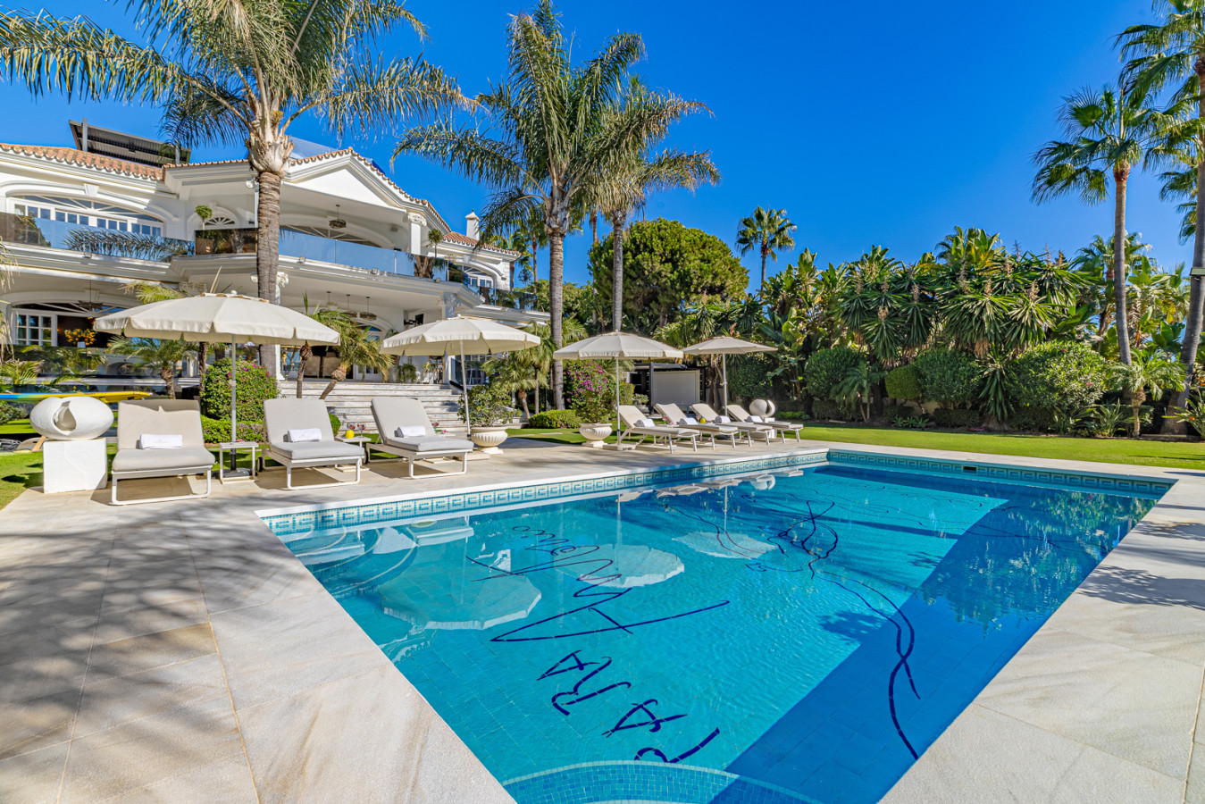 Picasso pool and garden