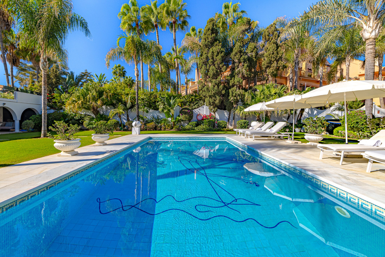 Picasso pool and garden