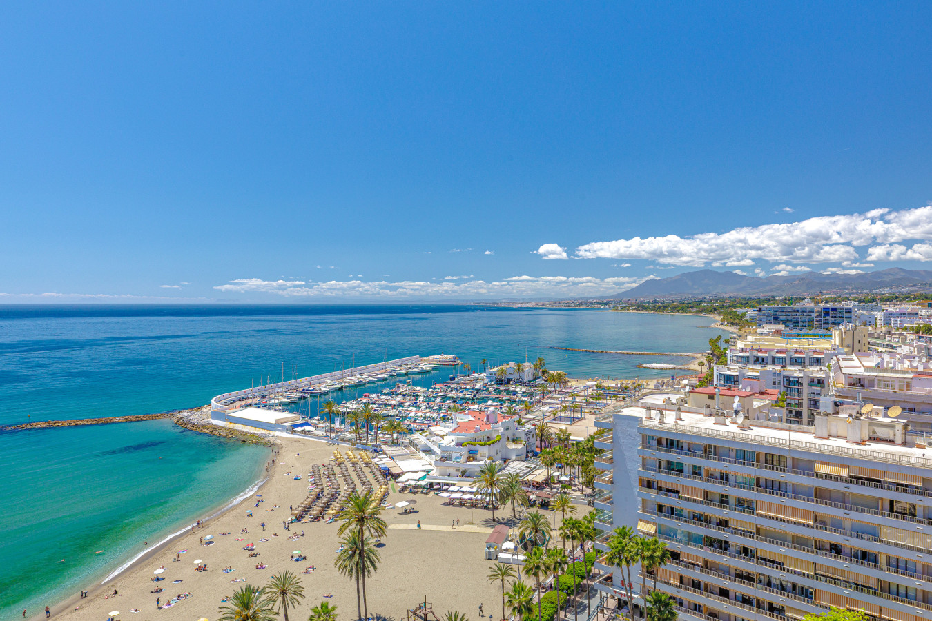 Your ultimate Marbella holiday rental awaits, right on the vibrant coastline.