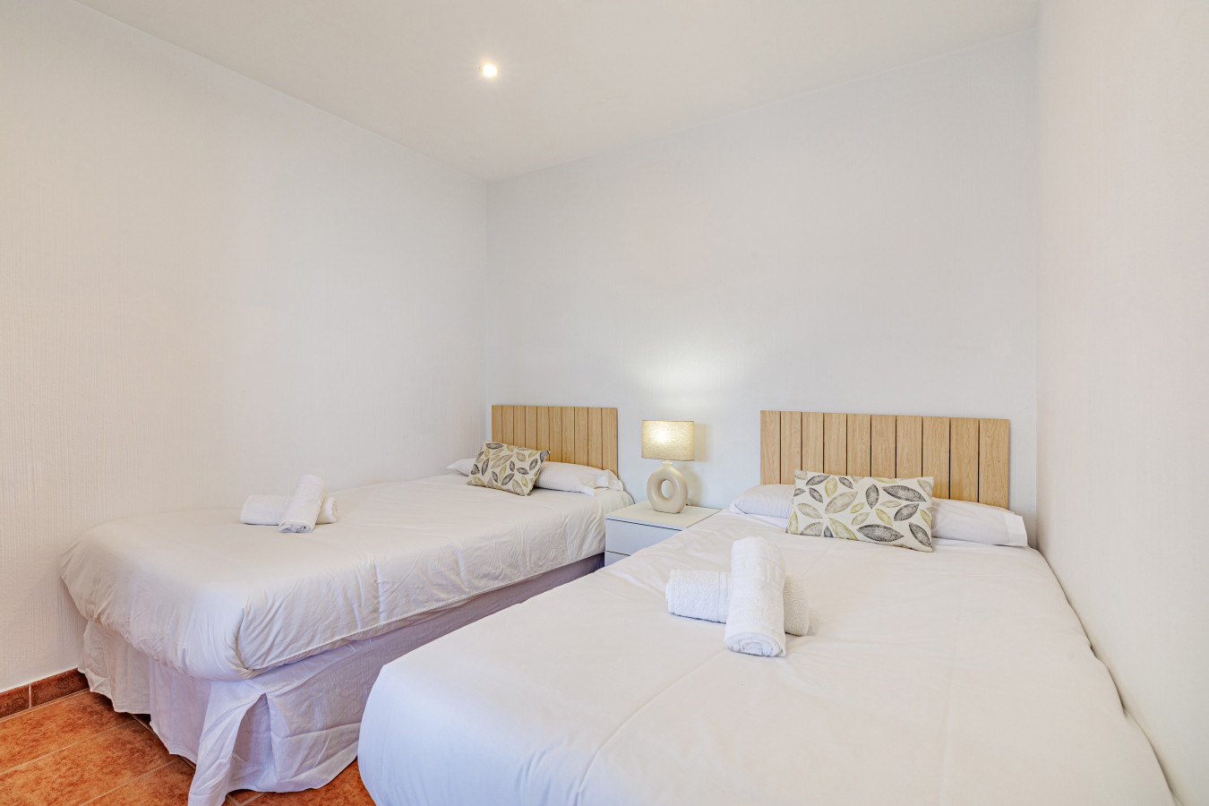 Peaceful bedroom perfect to rest after exploring Marbella Old Town.