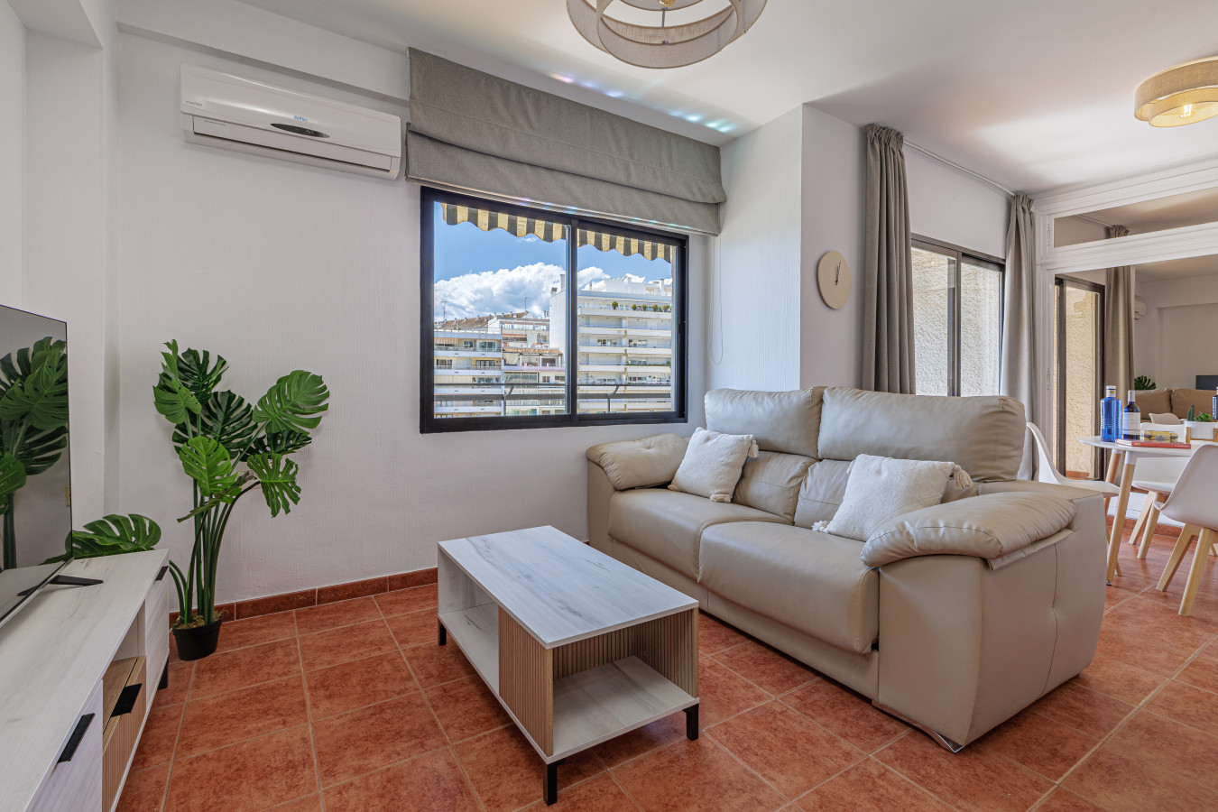 Bright, open-plan lounge area designed for maximum comfort.