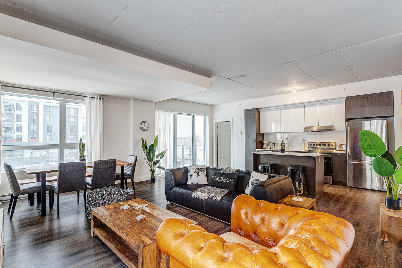 Furnished 2 Bedroom Apartment in Laval | Equinoxe Building