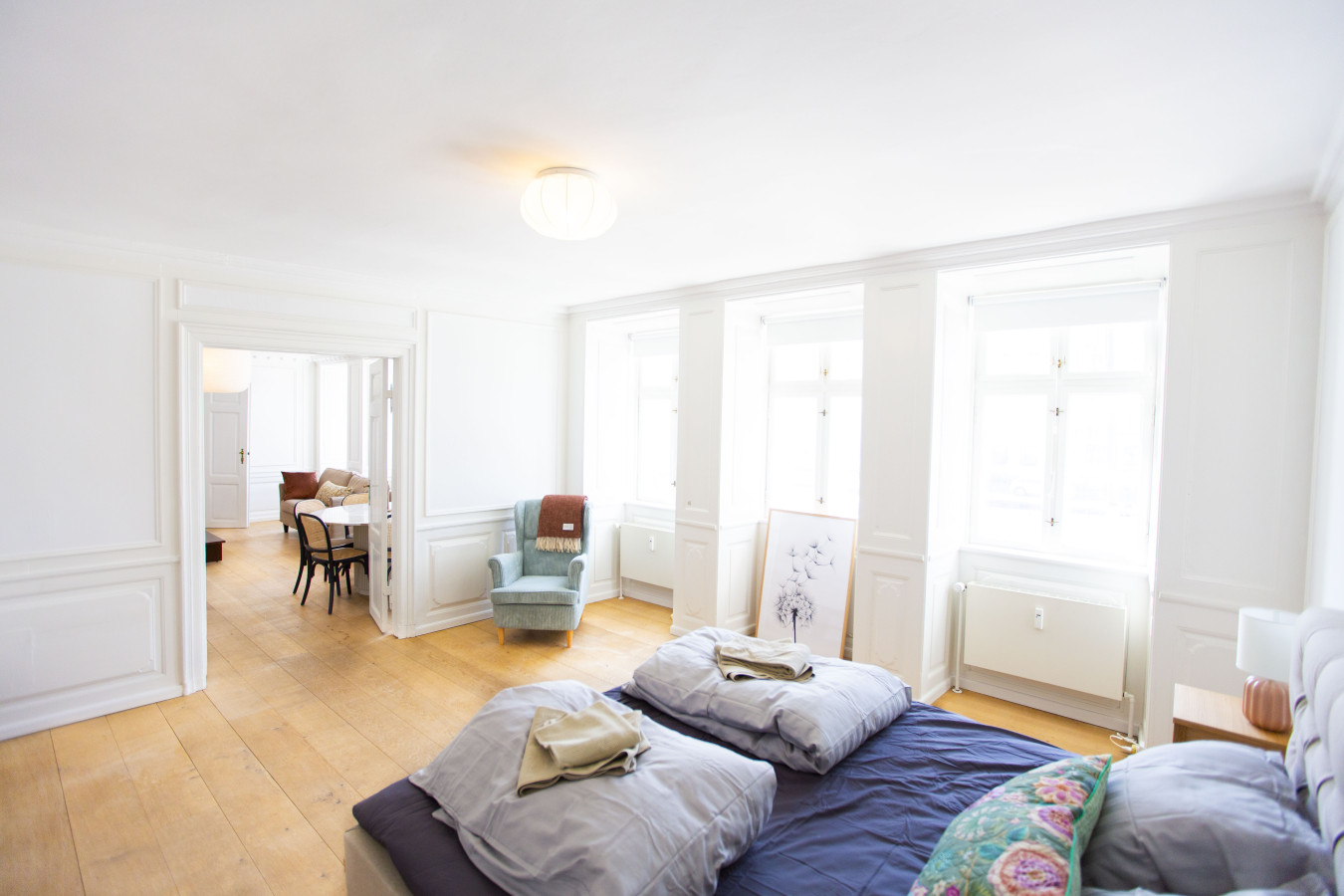 175 sqm manor apt in Nyhavn I 6 prs rare luxury