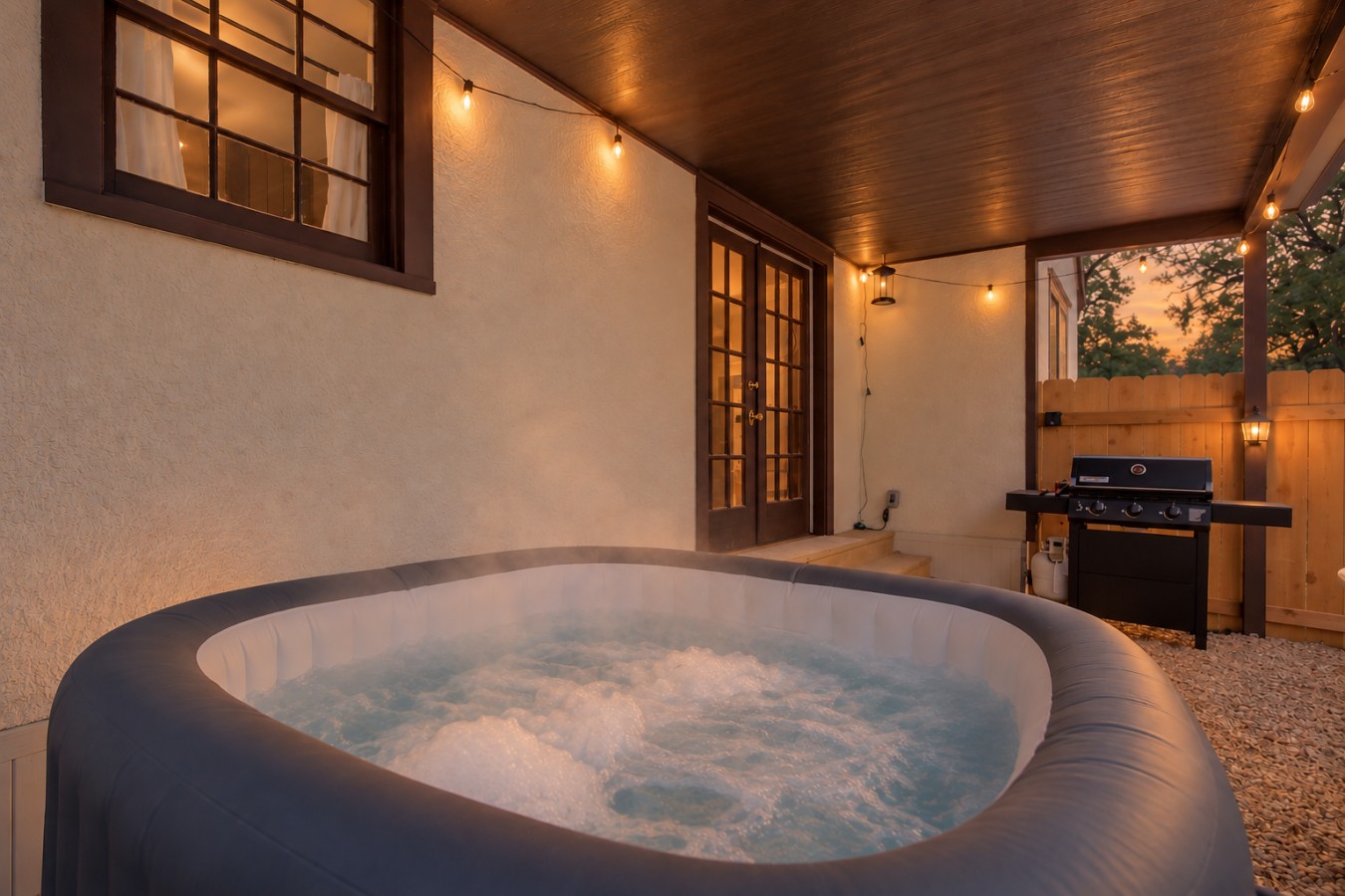 Hot tub, 4bd Family Home - Bertrand Cottage