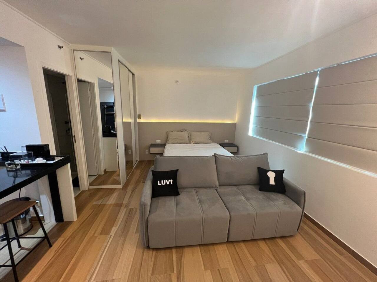 Studio mobiliado para temporada em Indianópolis, São Paulo, foto 4