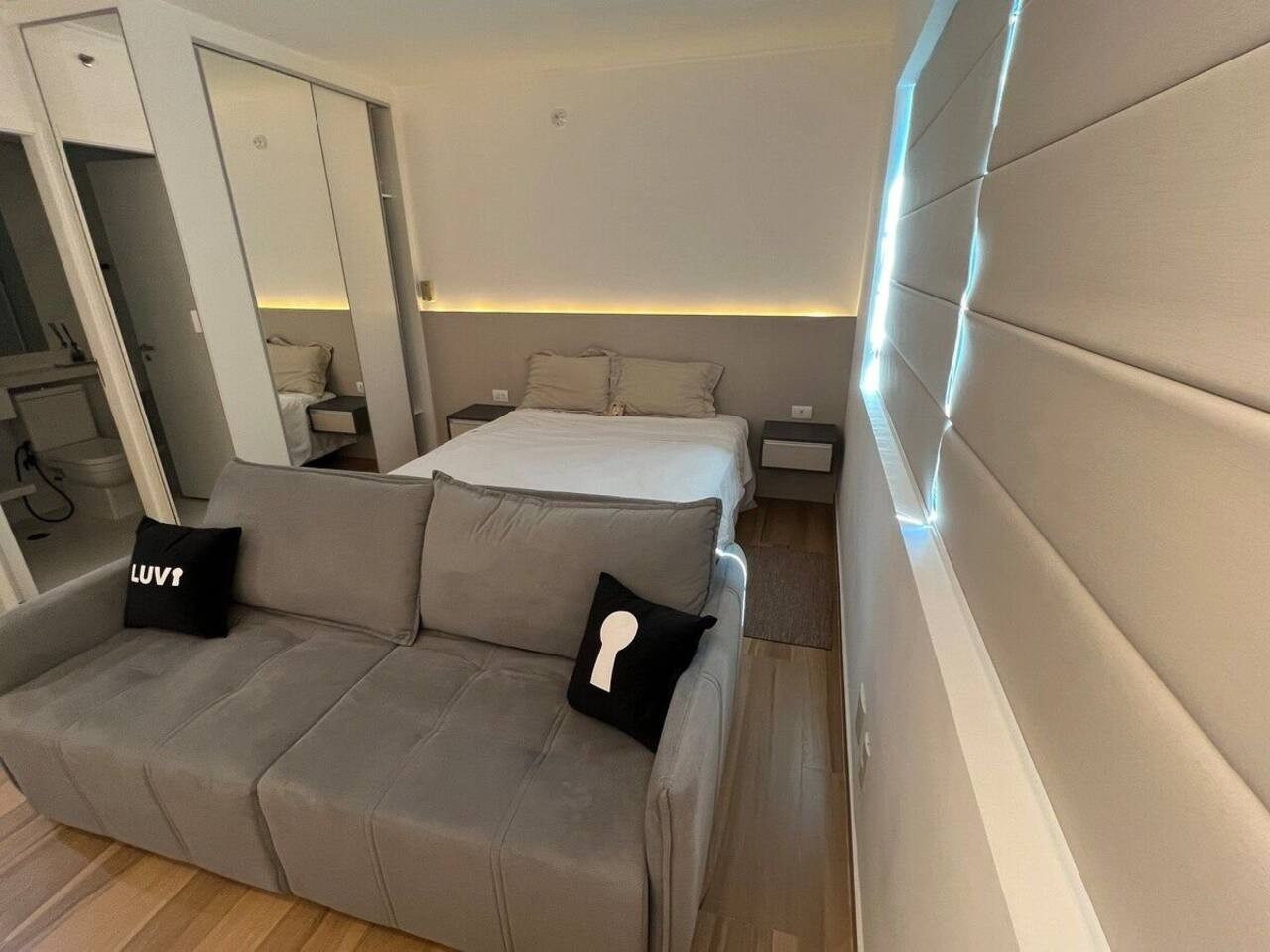Studio mobiliado para temporada em Indianópolis, São Paulo, foto 3