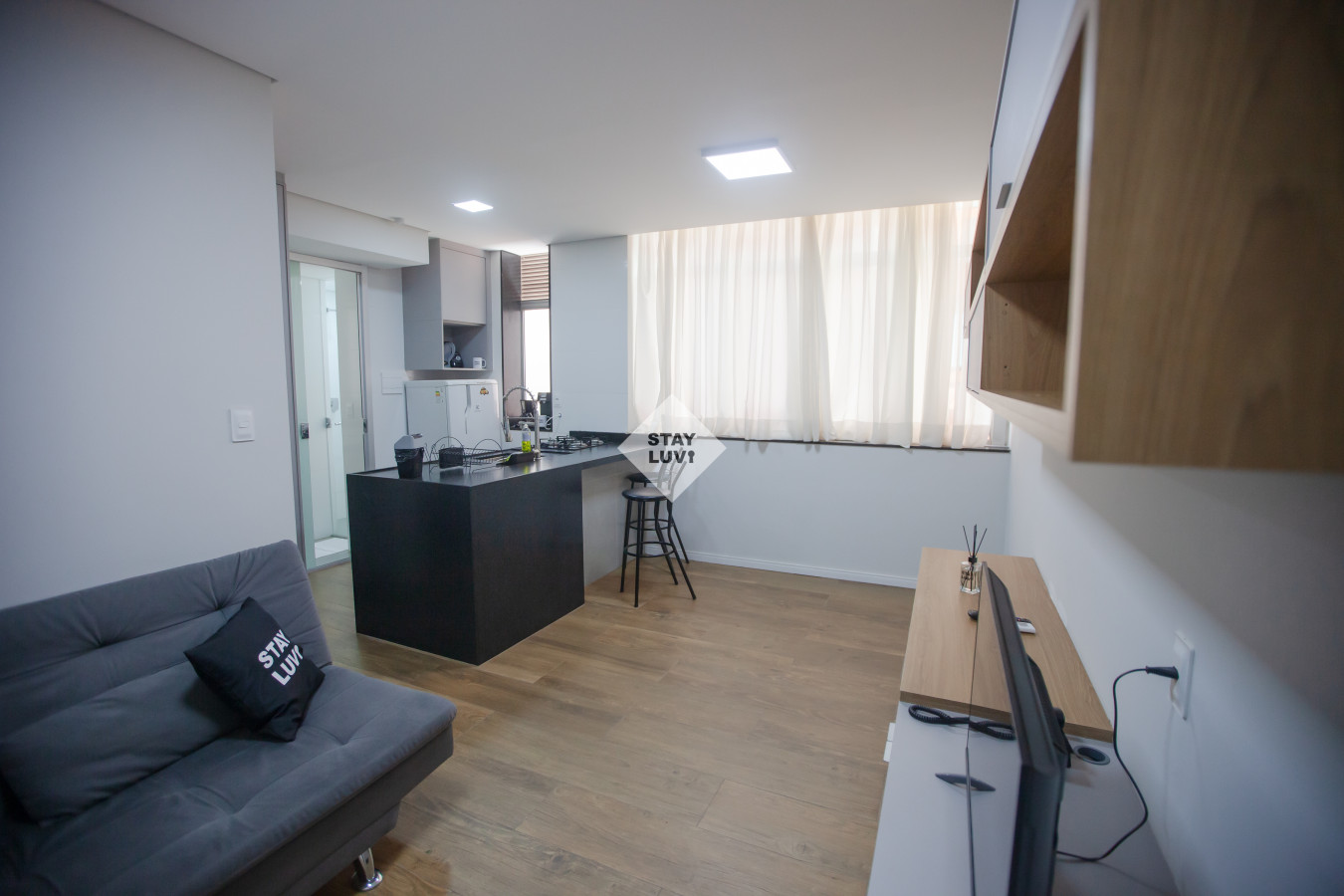 Studio mobiliado para temporada em Savassi, Belo Horizonte, foto 3