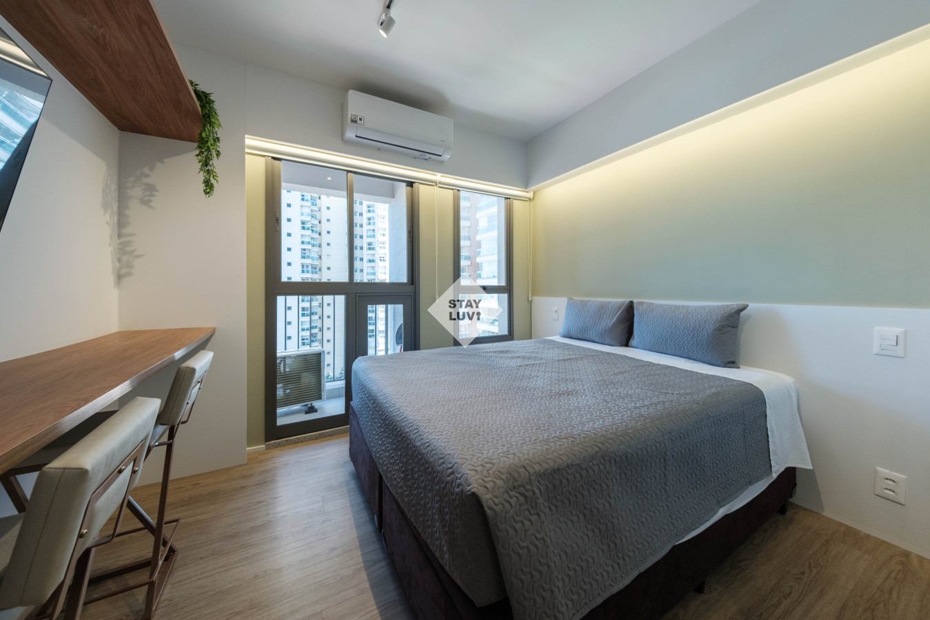 Studio mobiliado para temporada em Brooklin Paulista, São Paulo, foto 3