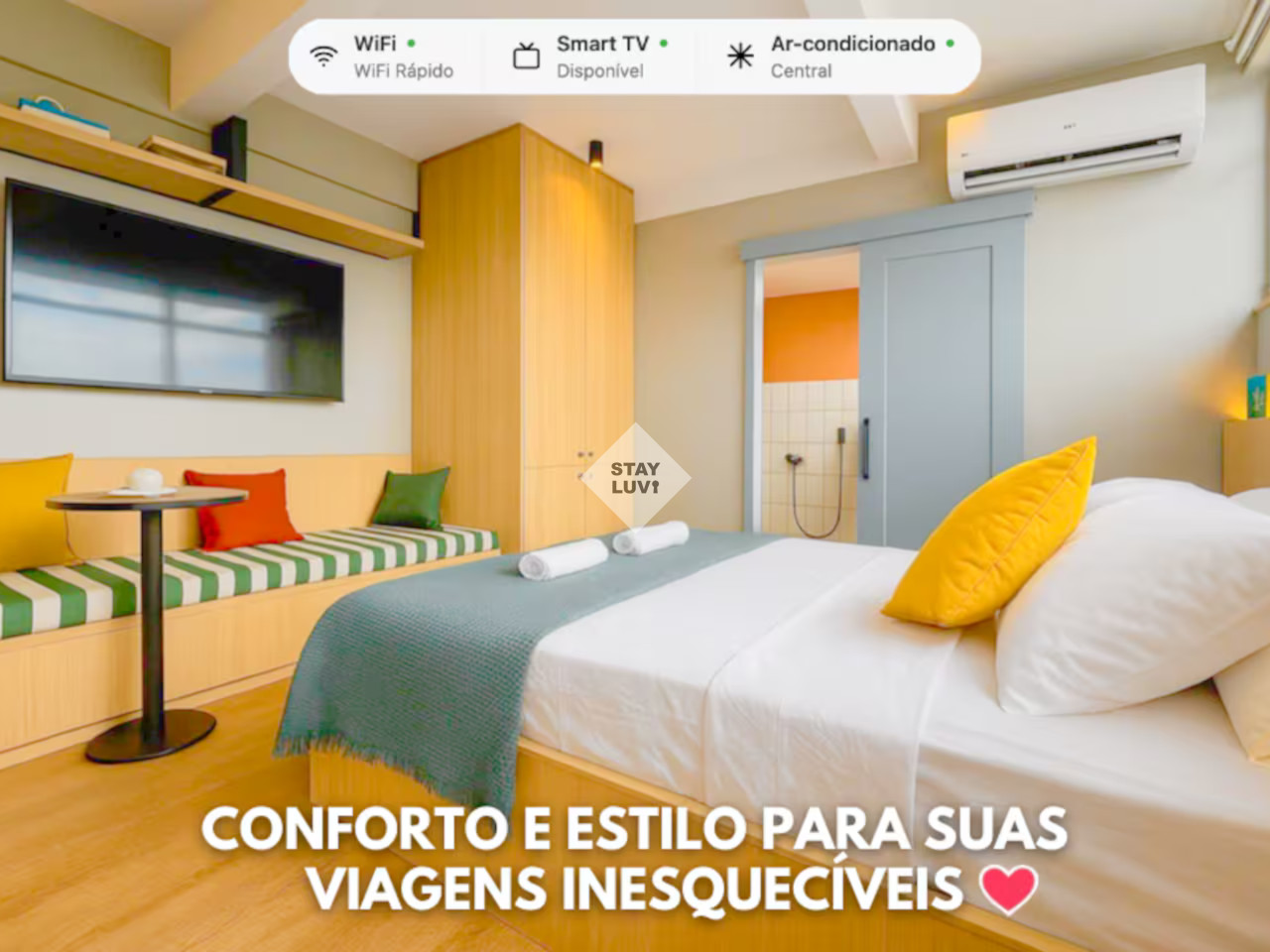 Studio mobiliado para temporada em Centro, Belo Horizonte, foto 3