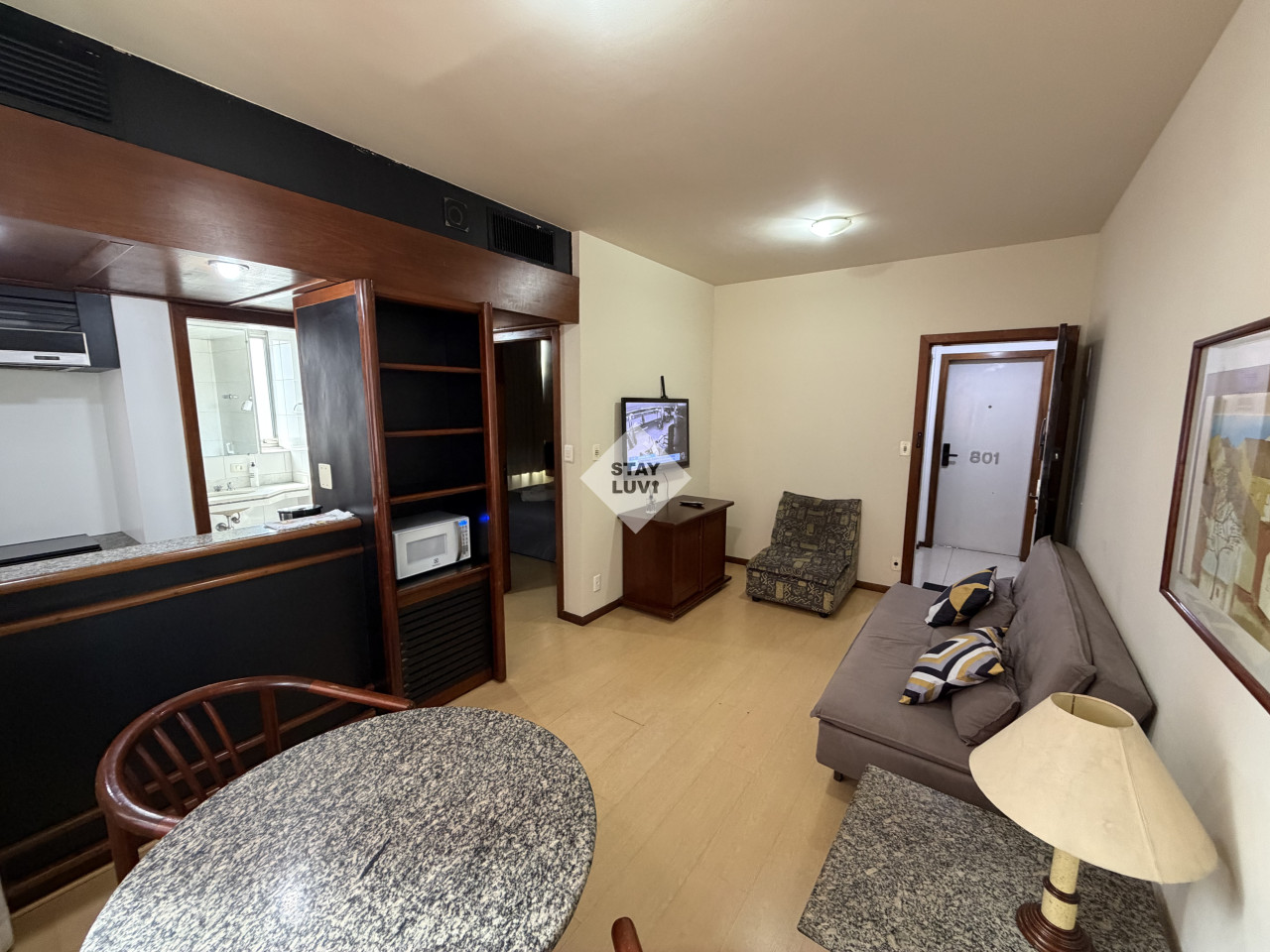 Studio mobiliado para temporada em Savassi, Belo Horizonte, foto 3